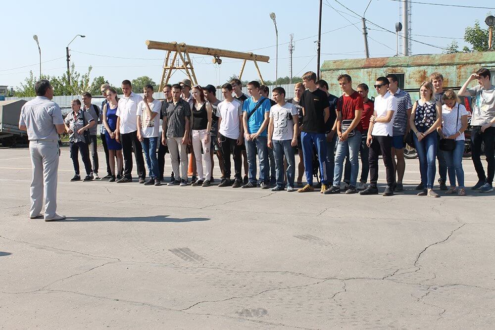 занятия на автодроме